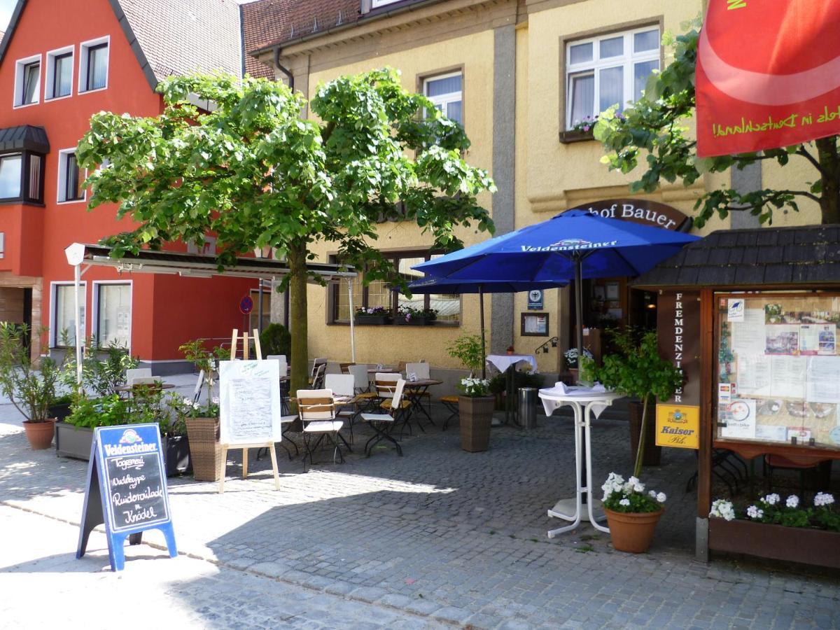 Gasthof Hotel Bauer Hersbruck Restoran gambar